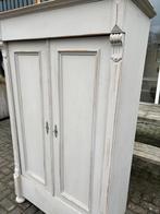 Authentieke meidenkast, franse kast, Huis en Inrichting, Ophalen, Gebruikt, 100 tot 150 cm, Met hangruimte