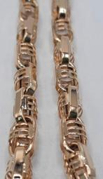 gouden fantasie ketting 14kt, Www.bredajuwelier.nl, Nieuw, Ophalen of Verzenden, Www.bredajuwelier.nl