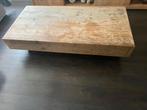 Van Steigerhout salontafel wielen binnen of buiten, Huis en Inrichting, Tafels | Salontafels, Overige materialen, 100 tot 150 cm