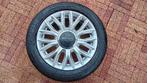 Fiat 500 velgenset, Ophalen, 15 inch, 185 mm, Zomerbanden