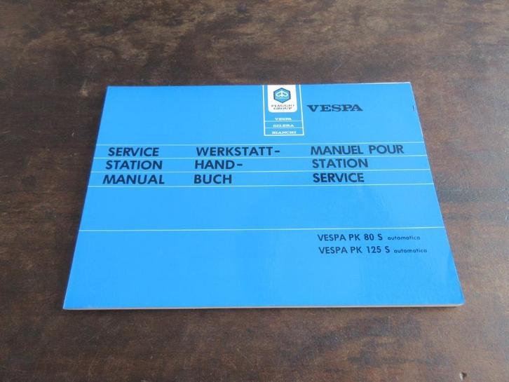 Vespa PK 80 125 PK80S PK125S Automatica werkplaatshandboek, Motoren, Handleidingen en Instructieboekjes, Overige merken, Ophalen of Verzenden