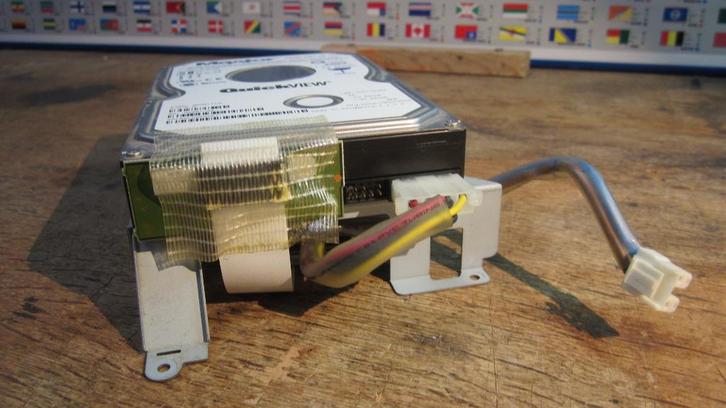 220V AC - 12V 5V DC Power Supply en IDE micro flatcable, Hobby en Vrije tijd, Elektronica-componenten, Gebruikt, Ophalen of Verzenden