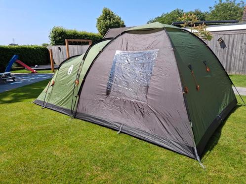 Tent Coleman raleigh 5 incl EXTRA luifel, kamperen, z.g.a.n., Caravans en Kamperen, Tenten, tot en met 5, Zo goed als nieuw, Ophalen of Verzenden