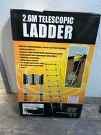 2.6M Telescopische Ladder - Nieuw!, Nieuw, Ophalen of Verzenden, Ladder, Opvouwbaar of Inschuifbaar