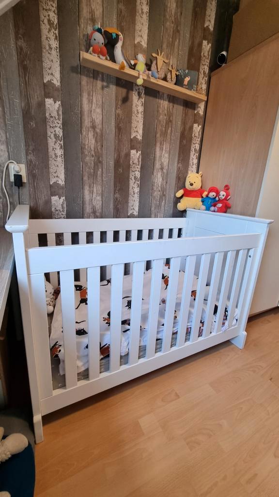 Bopita Ledikant 120x60 + Matras & Beddengoed, Kinderen en Baby's, Babywiegjes en Ledikanten, Zo goed als nieuw, Ledikant, Ophalen