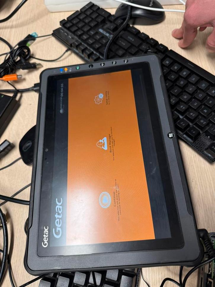 Getac f110 met delphi erbij(vagcom,vcds,delphi,getac), Auto diversen, Autogereedschap, Zo goed als nieuw, Ophalen