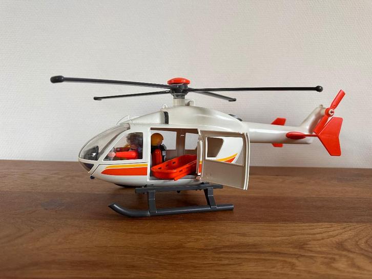 Playmobil helikopter, Kinderen en Baby's, Speelgoed | Playmobil, Gebruikt, Los playmobil, Ophalen