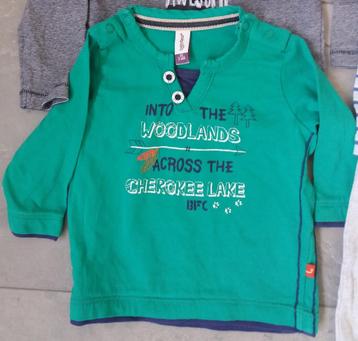 longsleeve baby jongen maat 62 beschikbaar voor biedingen