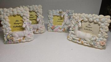 4x fotolijst eenhoorn beschikbaar voor biedingen