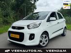 Kia Picanto 1.0 CVVT DynamicLine Luxe Cruise LED Clima, Voorwielaandrijving, Euro 5, Gebruikt, Wit