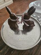 Paashaasjes  clarey en eef  10 cm, Ophalen of Verzenden