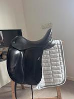 Loxely 17,5 inch Monoflap en Prestige Happy pony zadel, Ophalen of Verzenden, Zo goed als nieuw, Dressuur