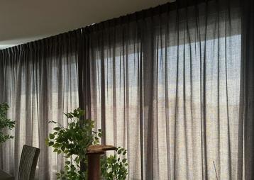 Veneta Maddison Antraciet inbetweens met dubbele plooi beschikbaar voor biedingen