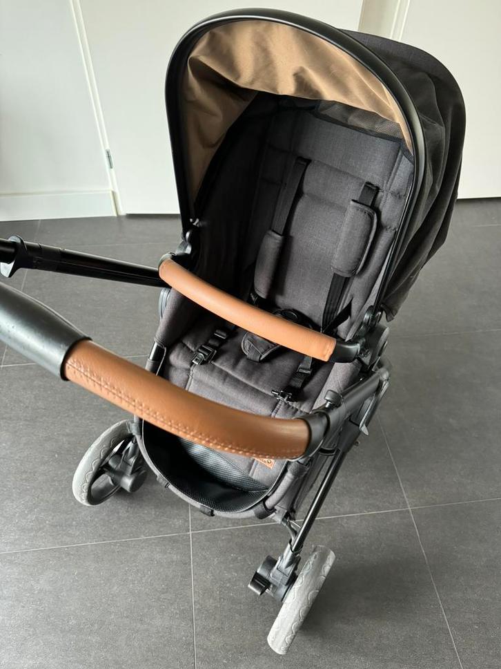 Qute Q-Move kinderwagen (reiswieg+buggy+voetenzak), zwart, Kinderen en Baby's, Kinderwagens en Combinaties, Zo goed als nieuw