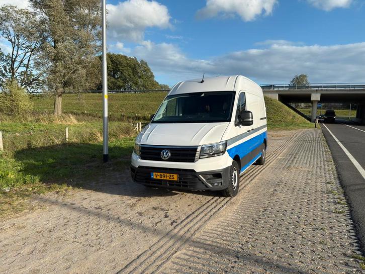 Volkswagen Crafter CDC 2.0 TDI 140pk L3H3 MARGE, Auto's, Bestelauto's, Particulier, ABS, Achteruitrijcamera, Airbags, Airconditioning