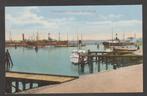 delfzijl haven  met schepen, Verzenden, 1920 tot 1940, Ongelopen, Groningen