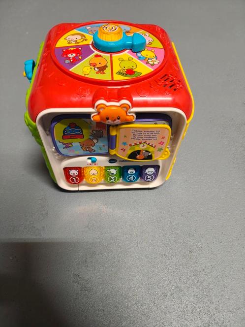 VTech Baby Activiteiten Kubus Babyspeelgoed, Kinderen en Baby's, Speelgoed | Vtech, Zo goed als nieuw, 6 maanden tot 2 jaar, Ophalen