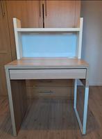 Micke bureau met opzetstuk, Huis en Inrichting, Bureaus, Ophalen, Zo goed als nieuw, Bureau