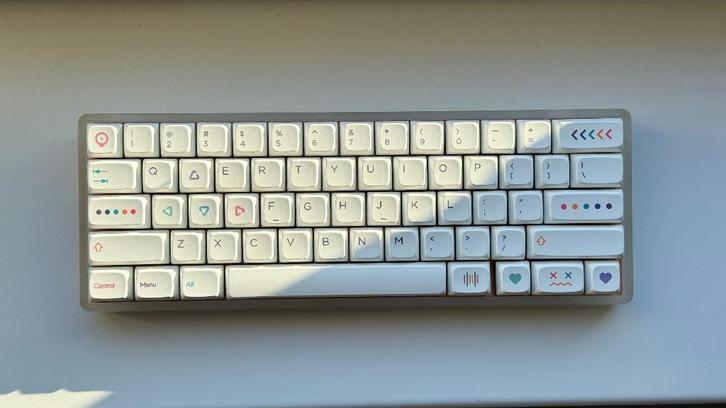 Drop Carina custom mechanische toetsenbord, Computers en Software, Toetsenborden, Zo goed als nieuw, Qwerty, Bedraad, Gaming toetsenbord