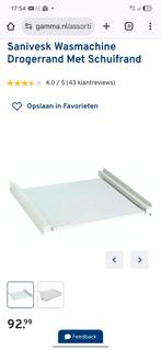 Uitschuifbare tussenplank wasmachine/droger, Ophalen of Verzenden, Zo goed als nieuw