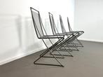 Kreuzschwinger stoelen ,Till Behrens,voor Schlubach, 1983, Ophalen, Gebruikt, Zwart