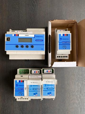 Domintell Modules: DGQG01, DOUT10V, DETH03, DETH04 beschikbaar voor biedingen