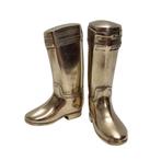 Vintage messing laarzen boekensteunen, Ophalen of Verzenden