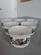 6 soufflé ovenschaaltjes Villeroy en Boch Botanica, Ophalen of Verzenden, Zo goed als nieuw, Porselein, Overige stijlen