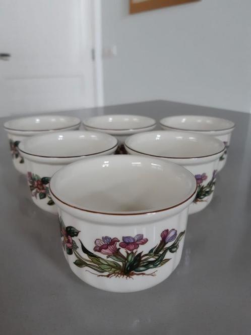 6 soufflé ovenschaaltjes Villeroy en Boch Botanica, Huis en Inrichting, Keuken | Servies, Zo goed als nieuw, Overige stijlen, Porselein