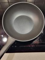 Wokpan, 29cm voor alle warmtebronnen, Ophalen of Verzenden, Zo goed als nieuw, Wok