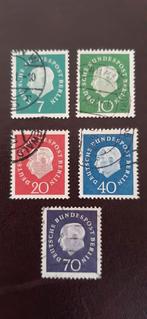 West Berlijn serie 182/186, Postzegels en Munten, Postzegels | Europa | Duitsland, Ophalen of Verzenden, Gestempeld