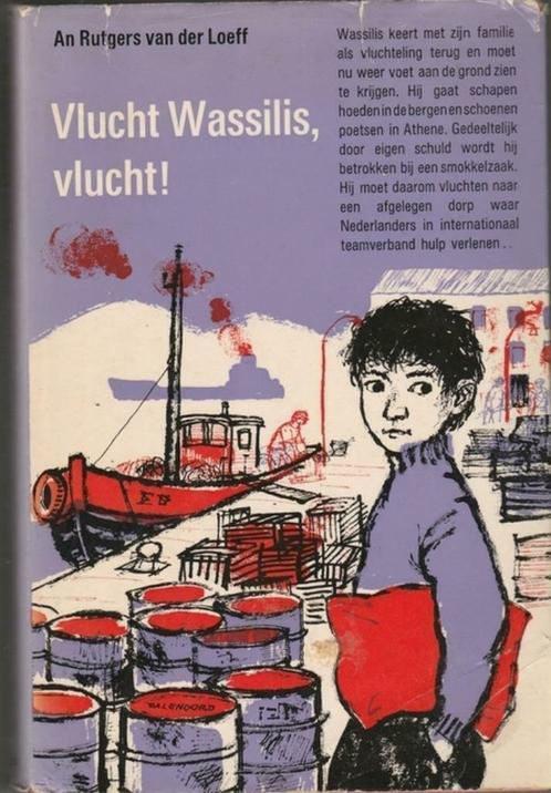Vlucht Wassilis, vlucht! - An Rutgers van der Loeff**, Boeken, Kinderboeken | Jeugd | 13 jaar en ouder, Ophalen of Verzenden
