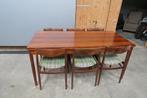 Palissander eettafel, uitklapbaar, Henning Kjaernulf, Antiek en Kunst, Antiek | Meubels | Tafels, Ophalen