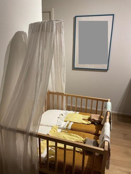 wiegjes Tweeling - co sleepers - Prenatal, Kinderen en Baby's, Babywiegjes en Ledikanten, Zo goed als nieuw, Ledikant, Ophalen