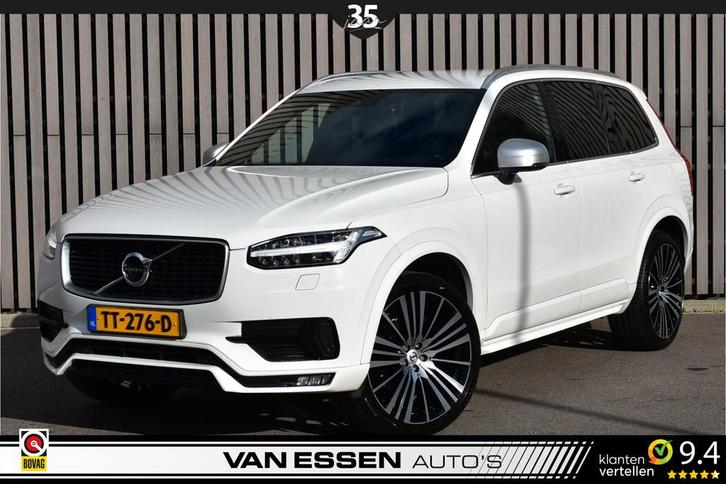 Volvo XC90 2.0 T5 AWD R-Design 7 Persoons Leder Memory 360-, Auto's, Volvo, Bedrijf, Te koop, XC90, 360° camera, 4x4, ABS, Adaptive Cruise Control