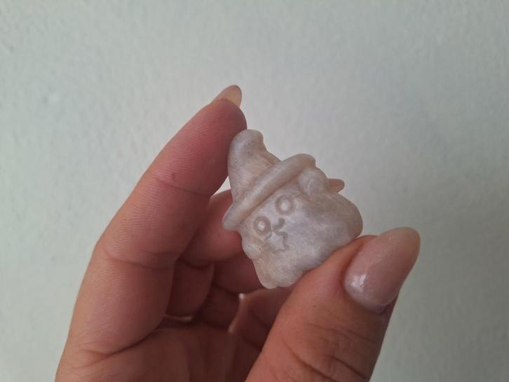 Maansteen spookje, Verzamelen, Mineralen en Fossielen, Ophalen of Verzenden