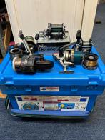 Mooie zeehengels, Molens, en diversen vis spullen., Watersport en Boten, Ophalen, Zo goed als nieuw, Complete set