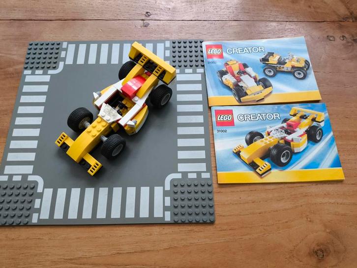 Lego creator set 31002 super racer, Kinderen en Baby's, Speelgoed | Duplo en Lego, Zo goed als nieuw, Lego, Complete set, Ophalen