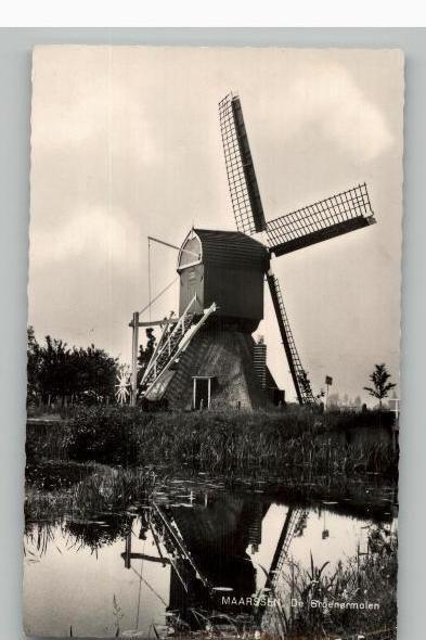 Maarssen De groenermolen, Verzamelen, Ansichtkaarten | Nederland, Gelopen, Utrecht, 1960 tot 1980, Verzenden