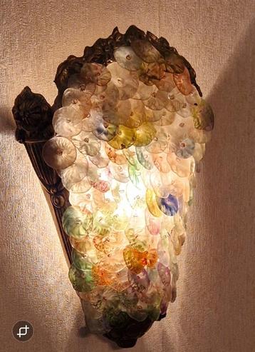 Murano wandlampen Art Deco stijl beschikbaar voor biedingen