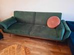 Slaapbank groen, Huis en Inrichting, Ophalen, Zo goed als nieuw, Tweepersoons, Groen