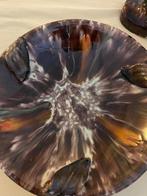 Aardewerk schotel,kandelaar en een leuk ezel bloempotje, Antiek en Kunst, Antiek | Keramiek en Aardewerk, Ophalen of Verzenden