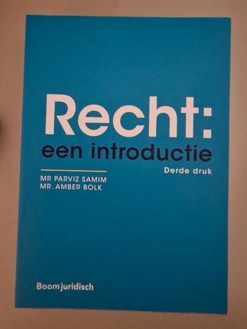 Recht: een introductie (3e druk) beschikbaar voor biedingen