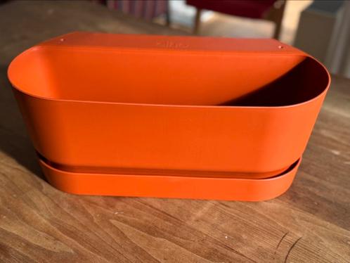 Elho hangpot met waterreservoir, Tuin en Terras, Bloembakken en Plantenbakken, Zo goed als nieuw, Kunststof, Minder dan 30 cm
