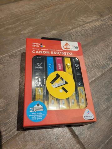 Canon 550/551XL Inkt Cartridges - Nieuw beschikbaar voor biedingen