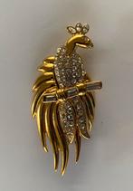 Monet, verguld, serie Menagerie, Sieraden, Tassen en Uiterlijk, Broches, Overige materialen, 4 tot 7 cm, Ophalen of Verzenden