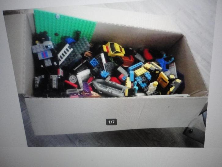 DOOSJE MET  3 KILO LEGO BLOKJES  TE KOOP, Kinderen en Baby's, Speelgoed | Duplo en Lego, Gebruikt, Lego, Ophalen of Verzenden