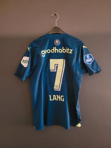 Matchworn / prepared voetbalshirt PSV Noa Lang beschikbaar voor biedingen