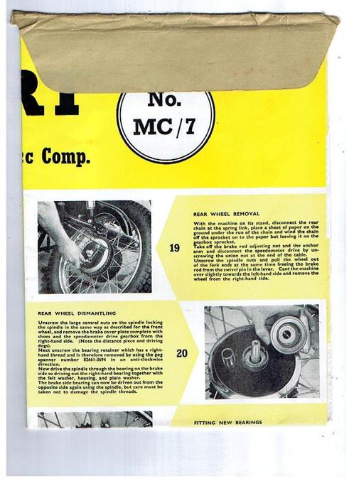 1 BSA BOEKEN MOTORFIETS SCOOTER BROMFIETS, Boeken, Motoren, Gelezen, Ophalen of Verzenden