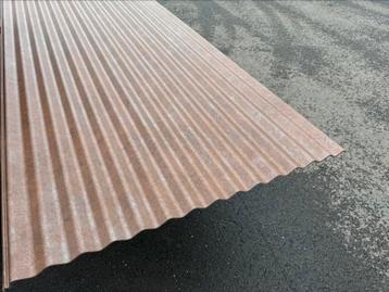 Cortenstaal golfplaten vintage industriele wandbekleding beschikbaar voor biedingen